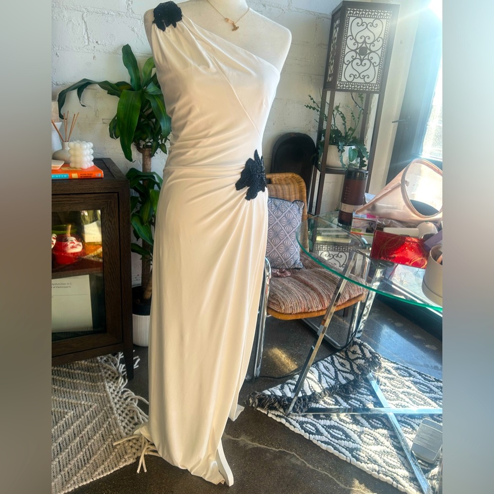 Lauren Ralph Lauren One Shoulder Dress